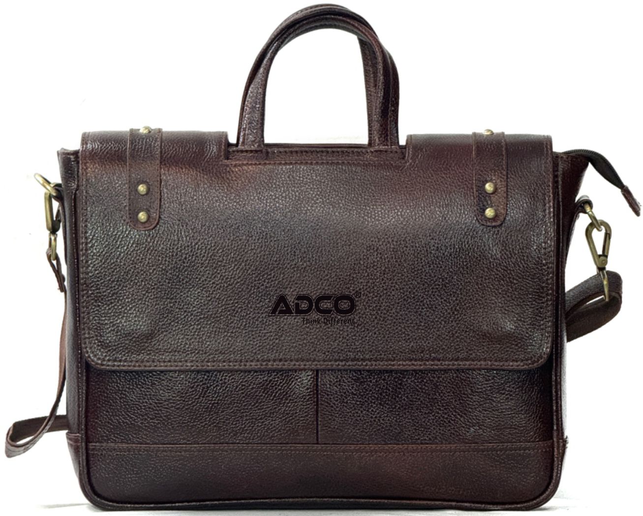 Office leather laptop bag